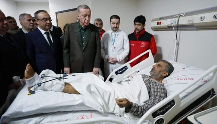 اردوغان : زلازل تركيا كانت بقوة القنابل الذرية