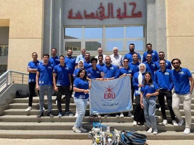 ميكاترونيات الجامعة المصرية الروسية تفوز بالمركز الأول على مستوى الجامعات