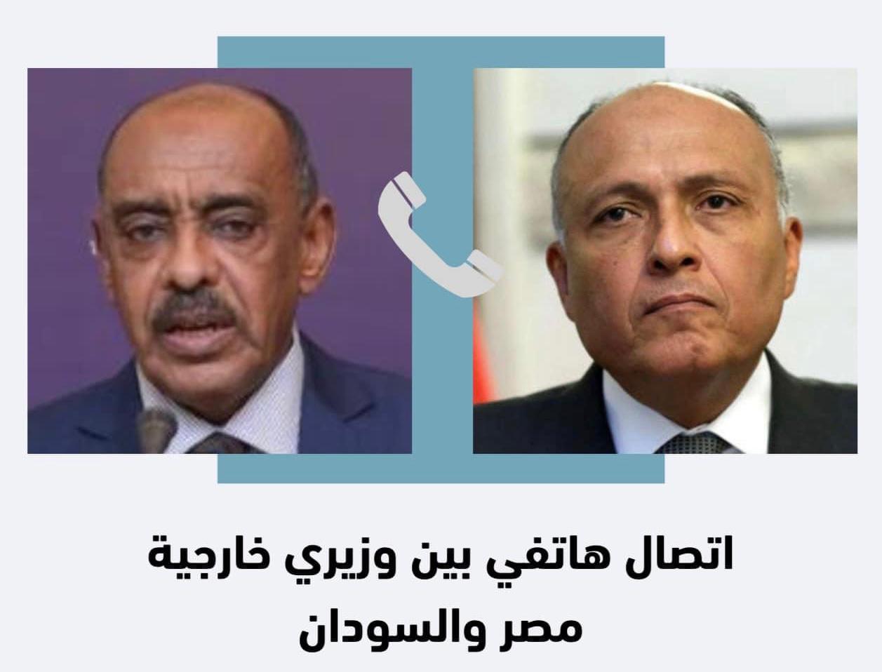 وزير الخارجية يجري اتصالاً بوزير خارجية السودان