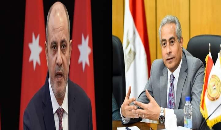 وزير القوى العاملة يلتقي بنظيره الأردني لبحث ملفات مشتركه