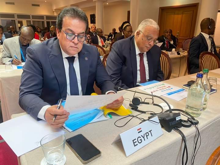 خالد عبدالغفار يشارك وزراء الصحة الأفارقة في مناقشة مسودة مكافحة الأمراض والوقاية من الأوبئة