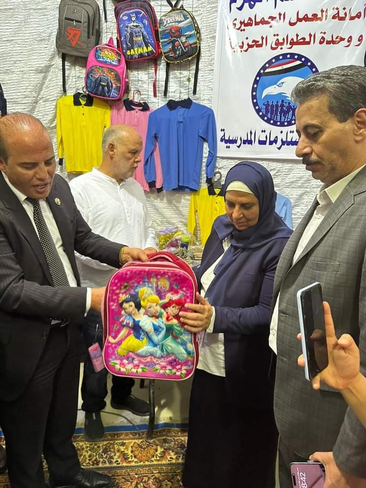 بمشاركة النائب عمرو القطامي.. «مستقبل وطن» يفتتح «أهلًا مدارس» بالهرم