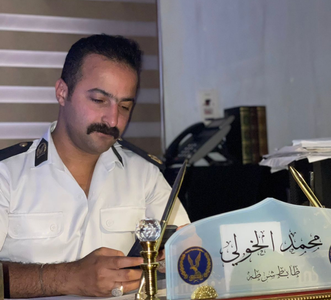 شكر وتقدير للسيد المقدم محمد الخولي نائب مأمور مركز شرطة أبوالنمرس