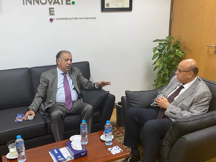 جامعة النيل تكرم النائب شريف الجبلي في إطار تعزيز التعاون الأكاديمي والصناعي
