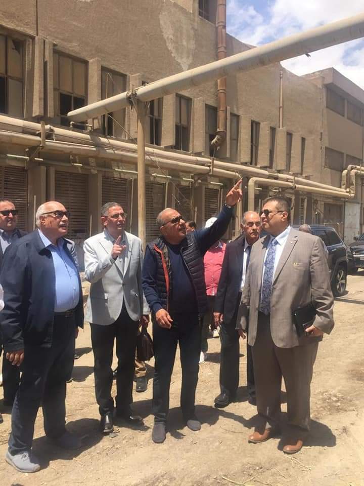 وزير قطاع الأعمال العام يتفقد مشروع تطوير مجمع